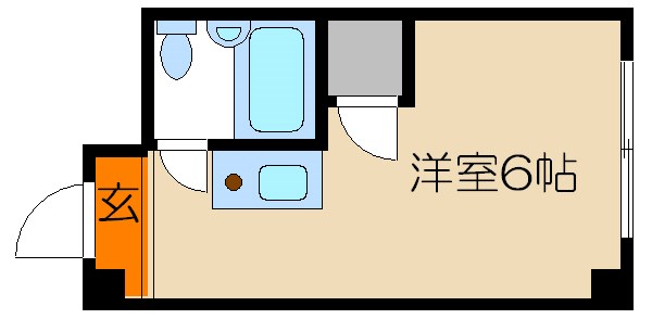 ハイム西川 間取り