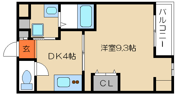 グリーンヒル冷泉通 間取り