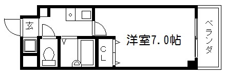 エクセレント衣笠 間取り
