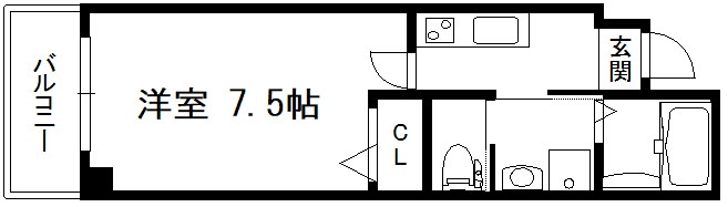 メサヴェルデ五辻 間取り