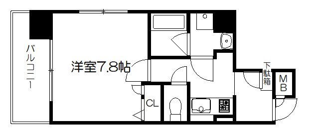 アスヴェル京都東寺前 間取り