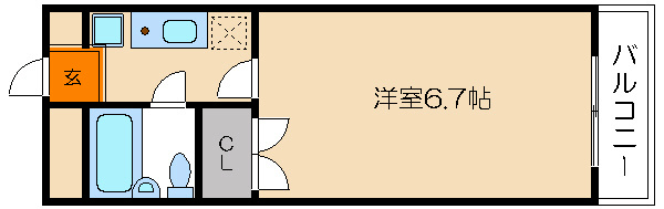 パルムにしむら 間取り
