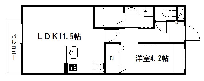 Palacio西院 間取り