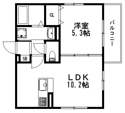 North Crillon(ノース　クリヨン） 間取り
