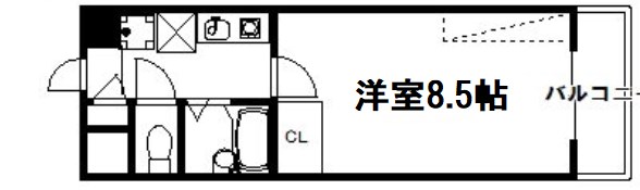 富士ラビット七条館 間取り