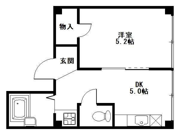 ラッジングハウス蘭 間取り