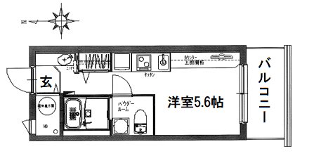 ライオンズマンション京都烏丸 間取り