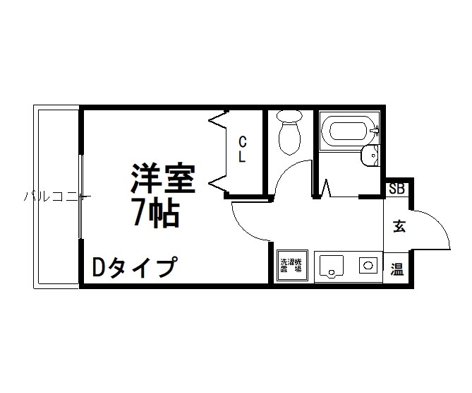 二条ＣＵＢＥ 間取り