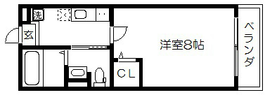 アークリード西陣 間取り