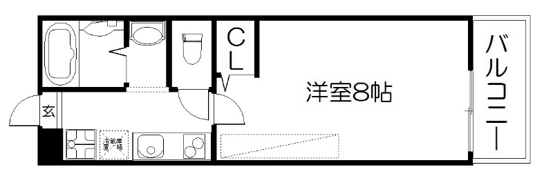 アークリード西院 間取り