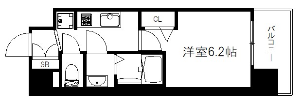 プレサンスTHE KYOTO彩美 間取り