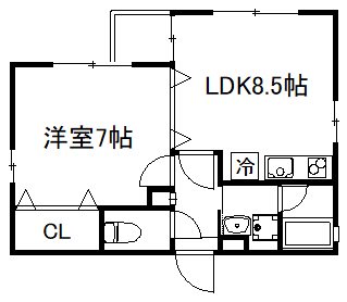 北大路エクセル三宅 間取り