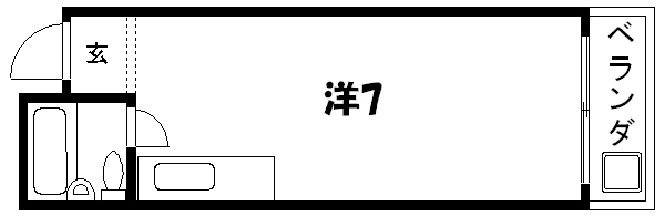 Ｋウエスト 間取り