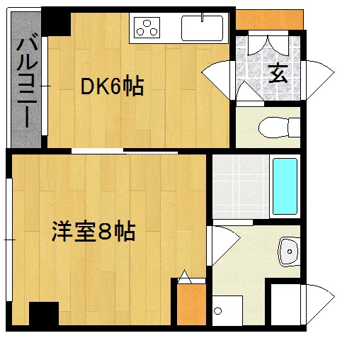 ＡＦＩＣＩＯＮ堀川 間取り