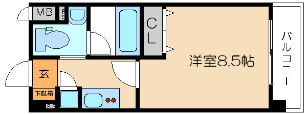 レジディア洛北 間取り