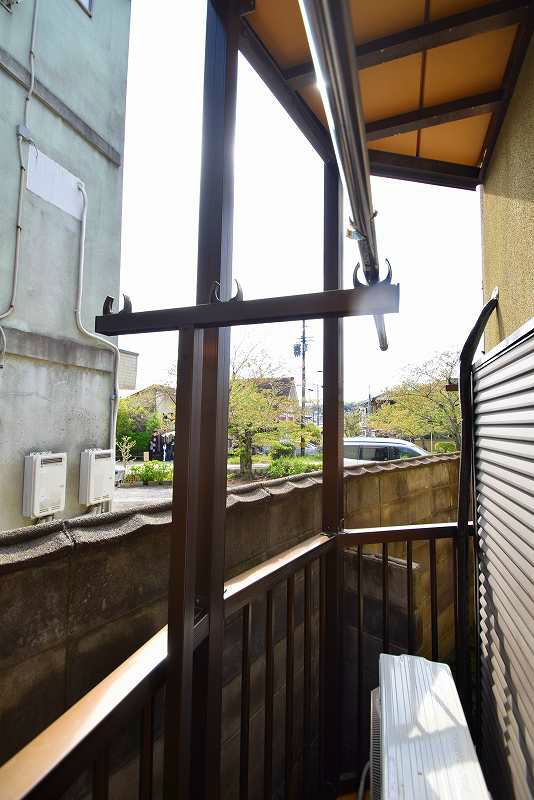 銀頂ハイツ ベランダ