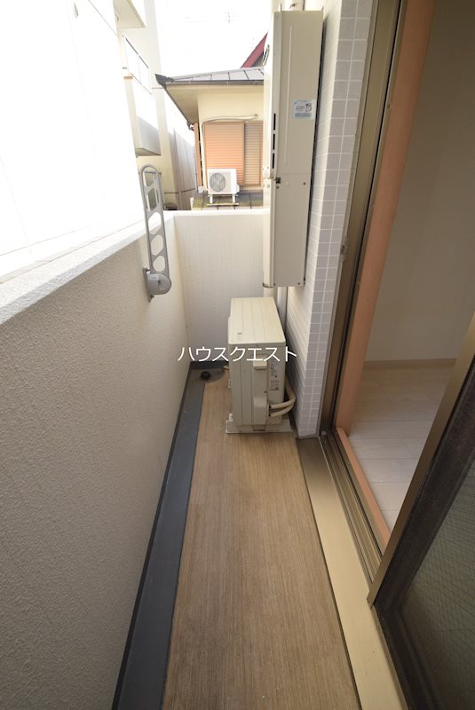 アクエルド京大北  ベランダ