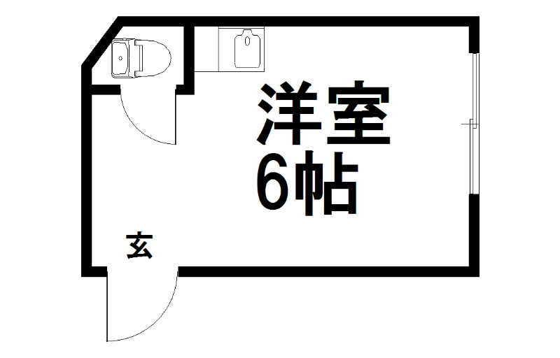 里の前ハイツ 間取り