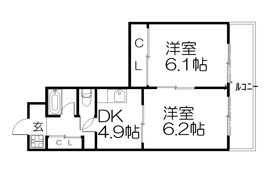聖護院谷口マンション 間取り