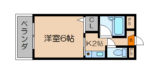 COZYハイツⅡ 間取り