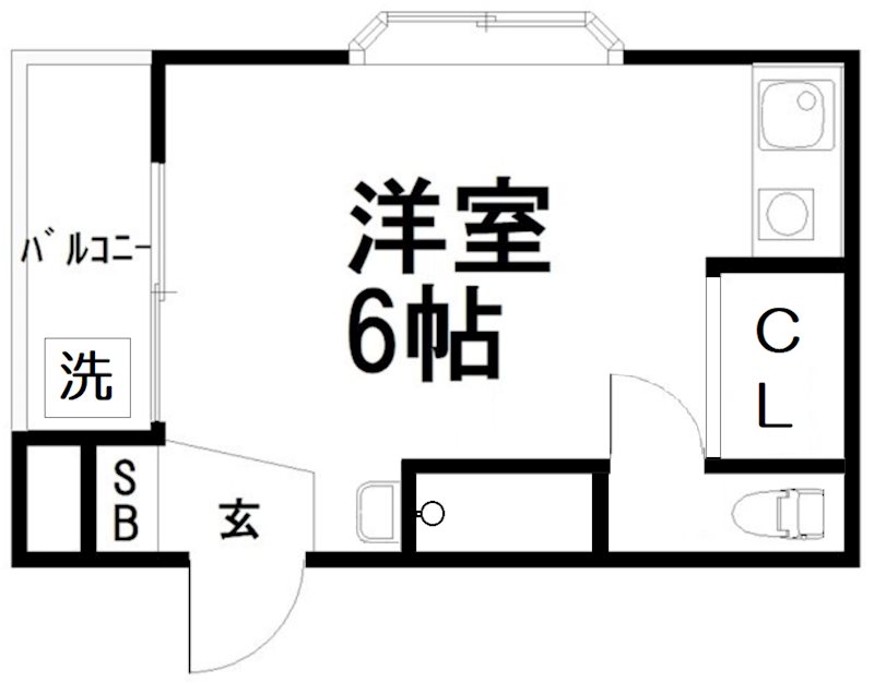 銀閣寺ハイム 間取り