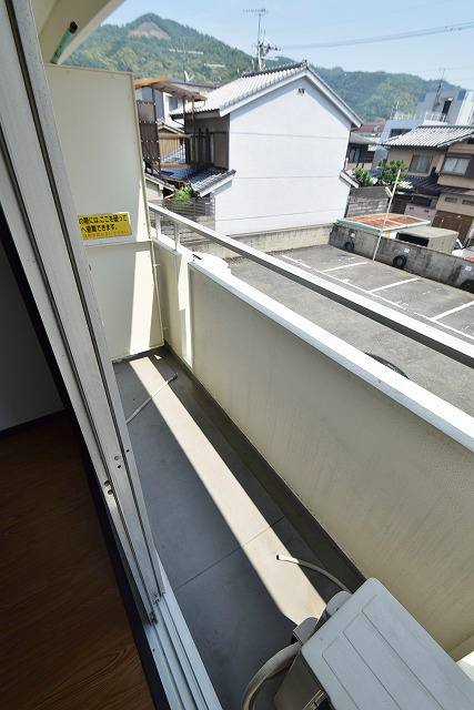 銀閣寺ハウス ベランダ
