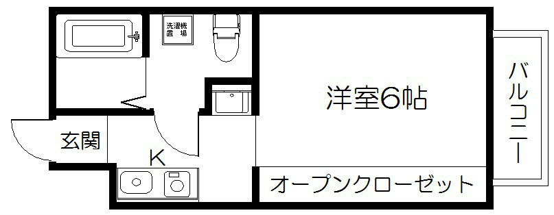 ドミール東洞院 間取り