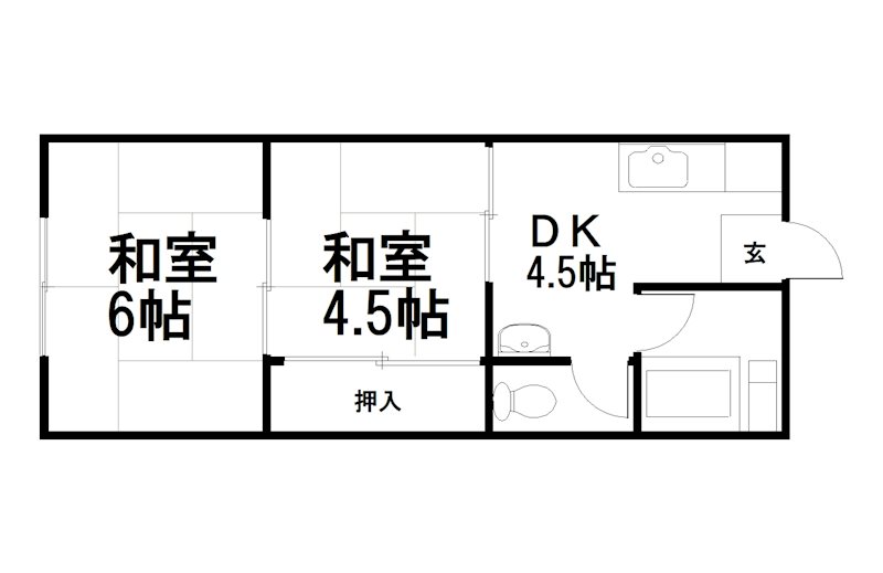 ハイツ松尾 間取り