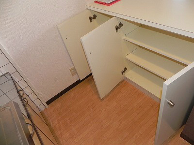 聖護院谷口マンション キッチン収納