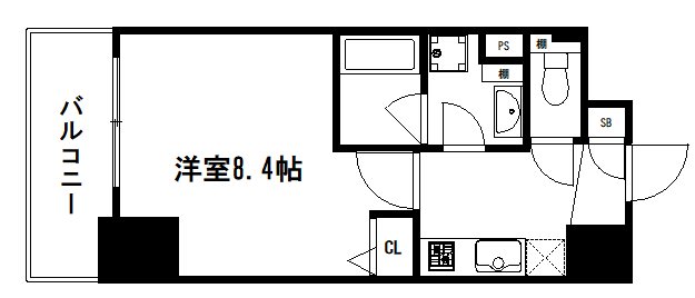 ベラジオ四条通 間取り