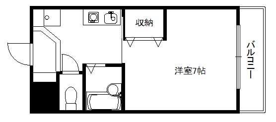 第18長栄 レジデンス深草21 間取り