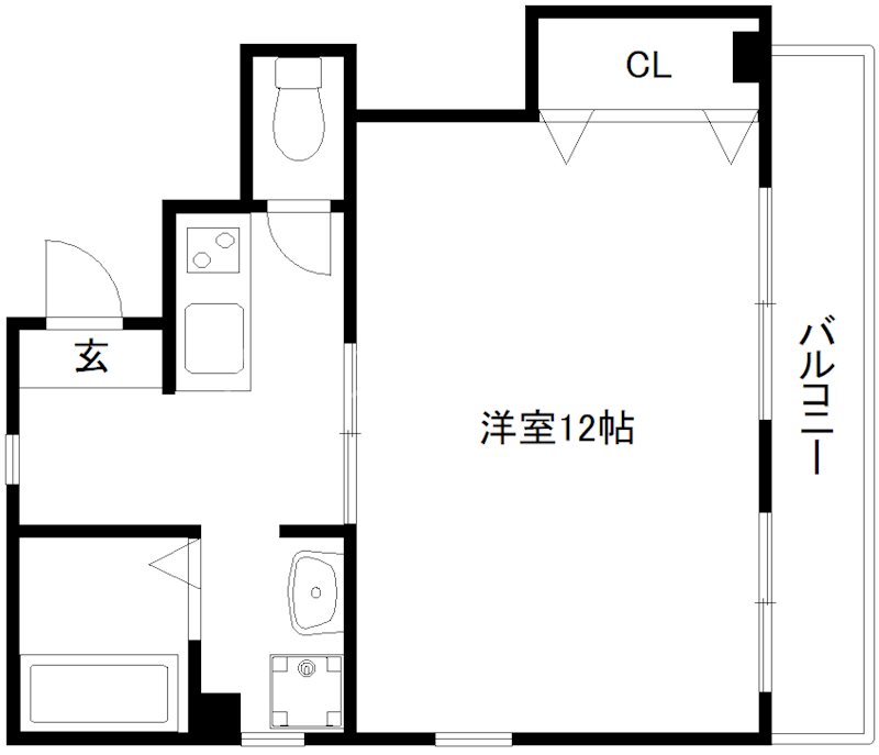 第18長栄 レジデンス深草21 間取り