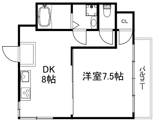 ヴィレッタ御苑前 間取り