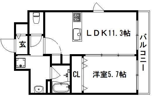Soleil MIBU 間取り