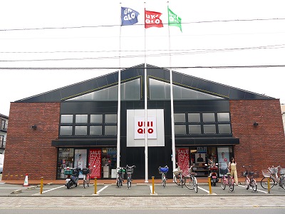 フラッティ一条智恵光院 ユニクロ