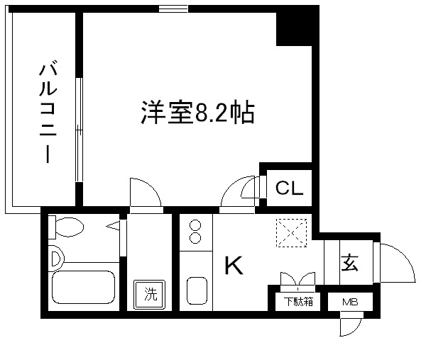 コスモフォーラム四条 間取り