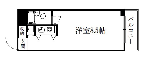 ダイヤモンドハウス西院 間取り
