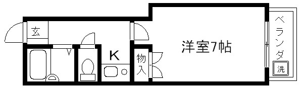ドーリア西院 間取り