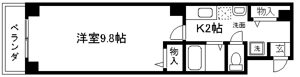 ビレイユ眞英綾小路 間取り