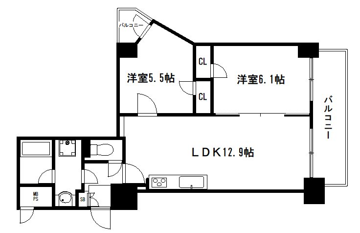 デリード四条壬生 間取り