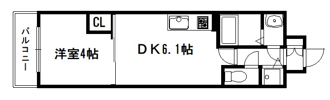 アスヴェル京都太秦 間取り