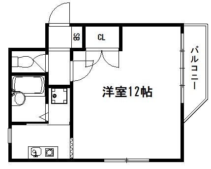 ライオンズマンション三条口 間取り