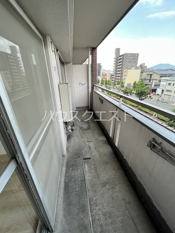 ライオンズマンション堀川 ベランダ