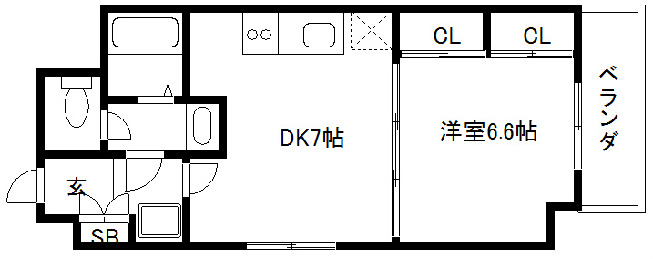 エステムプラザ京都御所ノ内REGIA 間取り