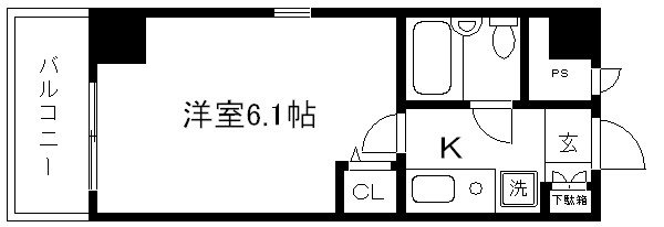 デトムワン二条城南 間取り