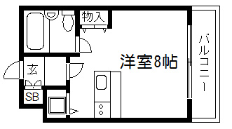 デトムワン西陣南 間取り