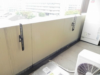 イーグルコート聖護院 ベランダ