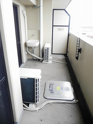 イーグルコート聖護院 ベランダ
