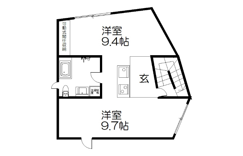 サントゥール2 間取り