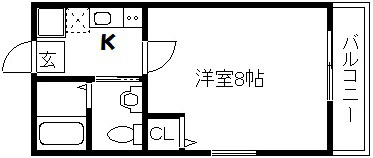 フラッティ大和 間取り